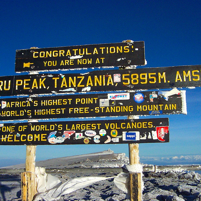 Kilimanjaro summit, climbing the seven summits, mountaineering guiding companies, how to get into mountaineering, climbing, africa, tanzania