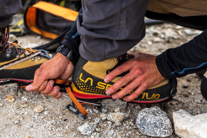 the right mountaineering boots