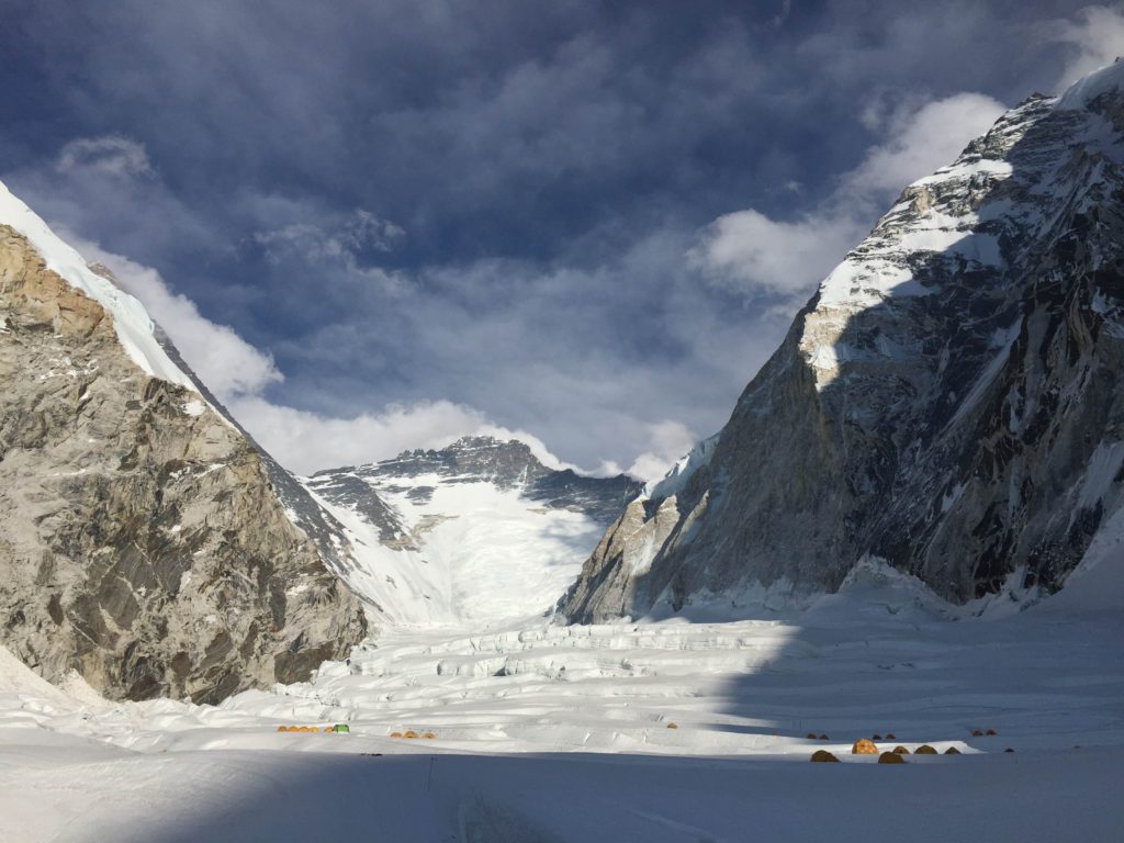 Western Cwm from camp 1