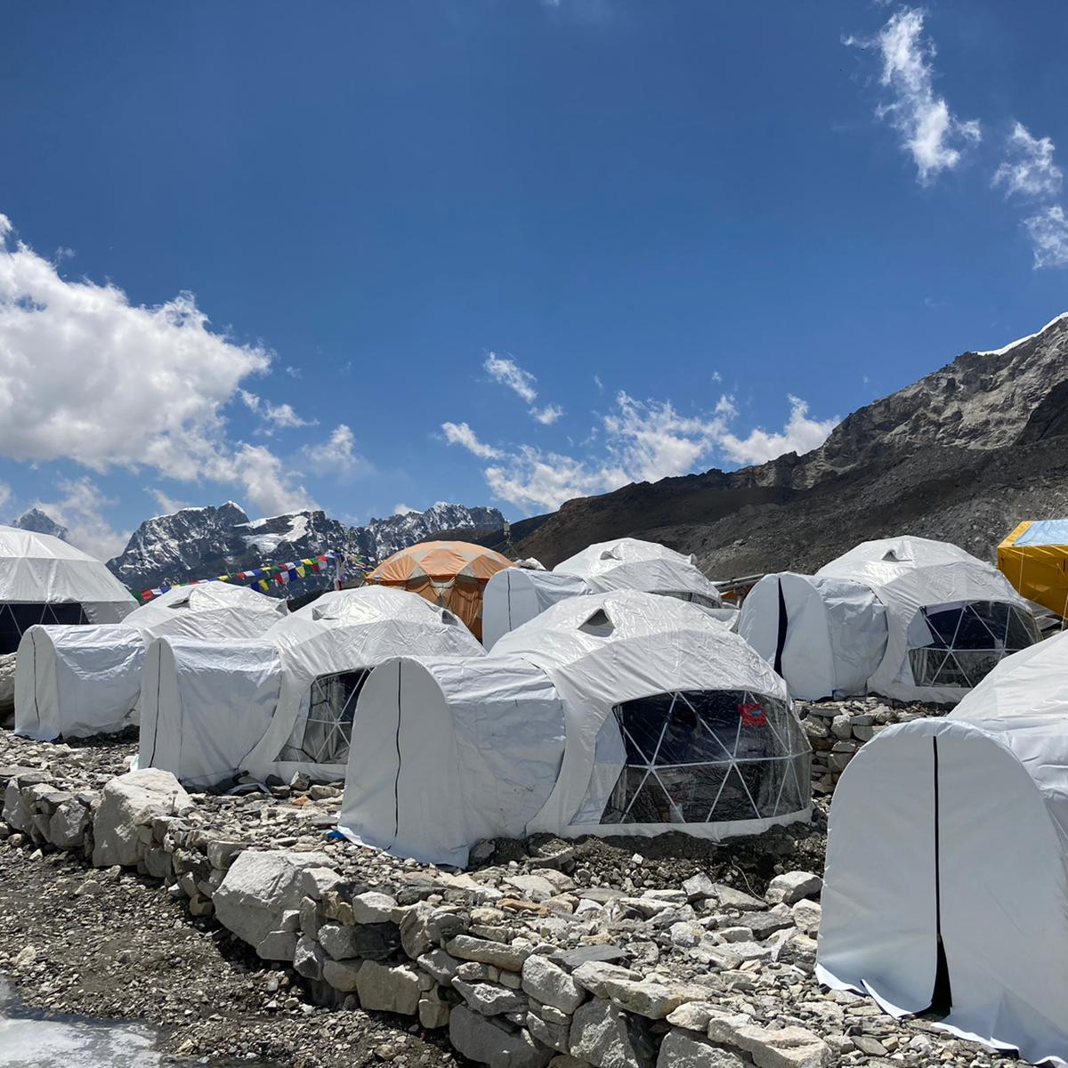 CTSS Basecamp Executive Domes - Photo Mike Hamill