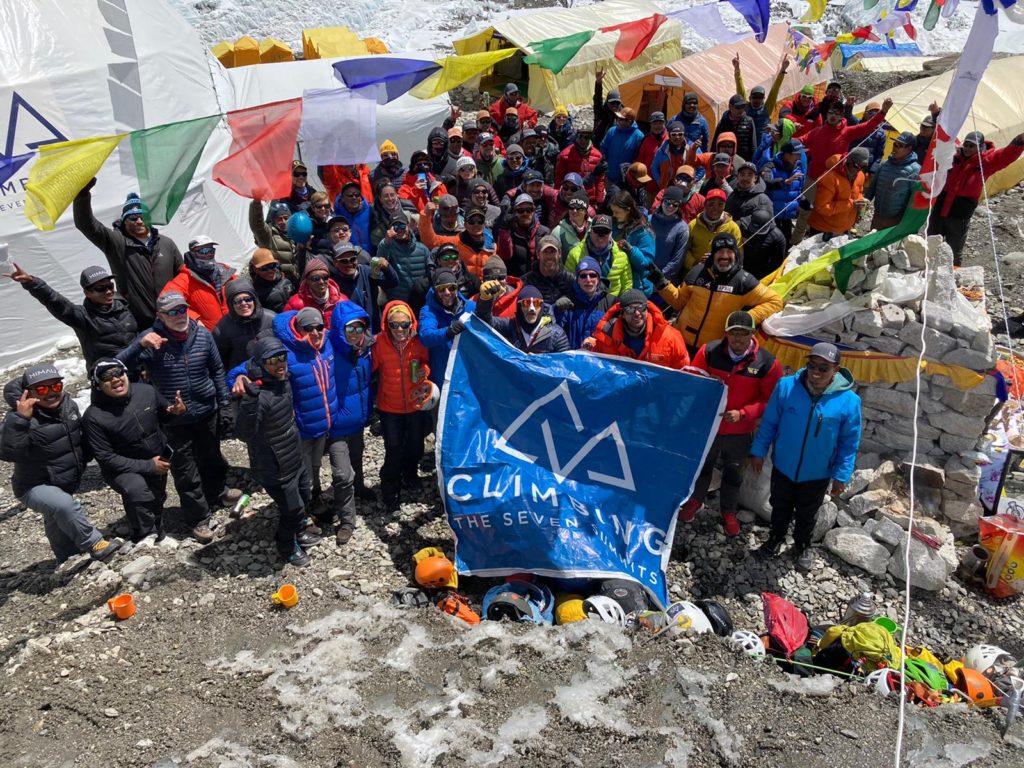 CTSS Everest Teams, All Together in EBC - Photo Mike Hamill