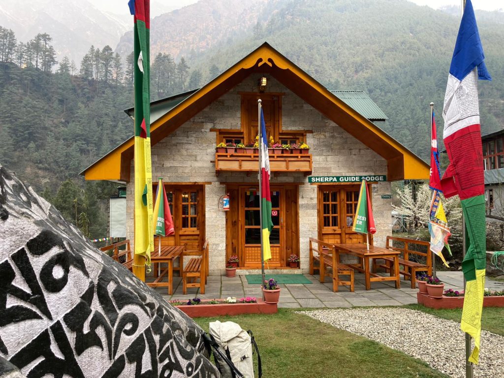 Hotel in Namche - Photo Mike Hamill