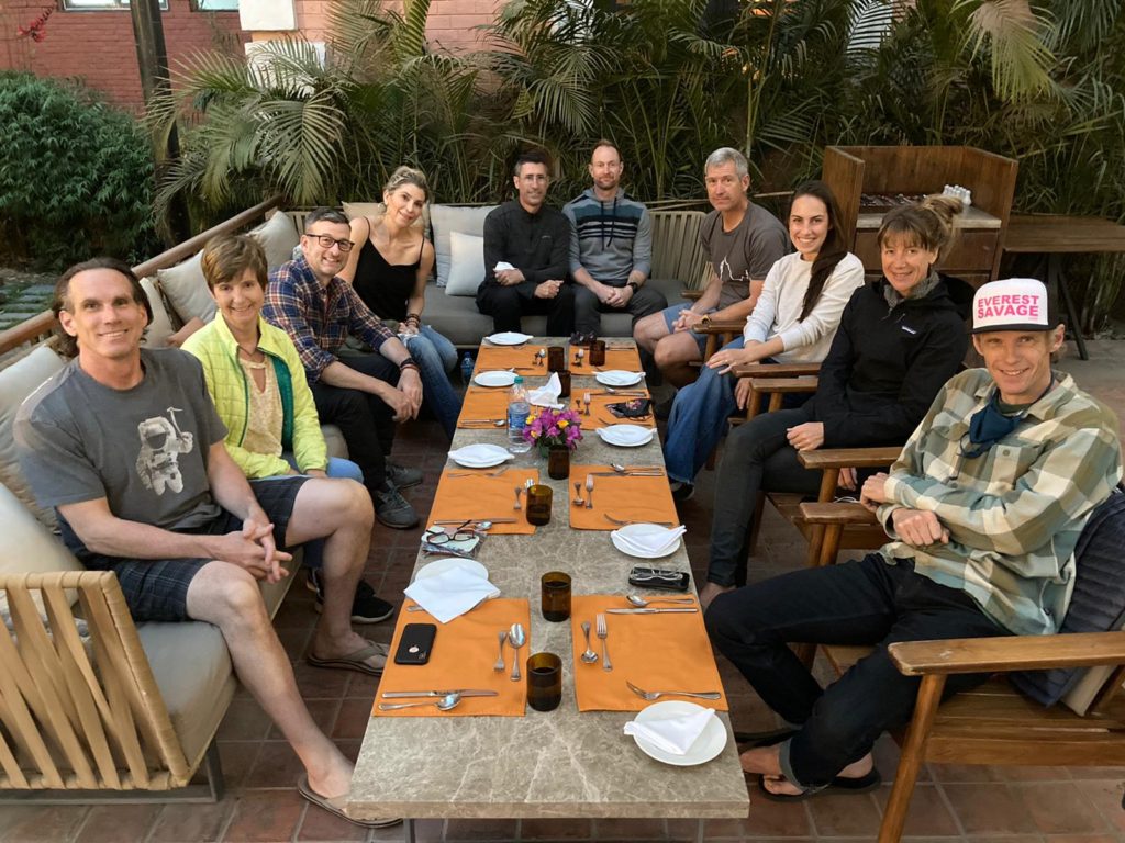 Western Guided Team Group Dinner - Photo Mike Hamill