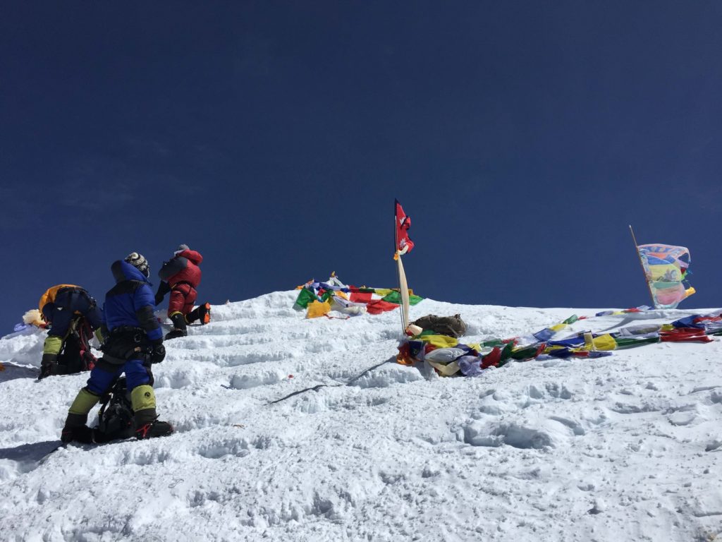 Summit of Everest - Photo Mike Hamill