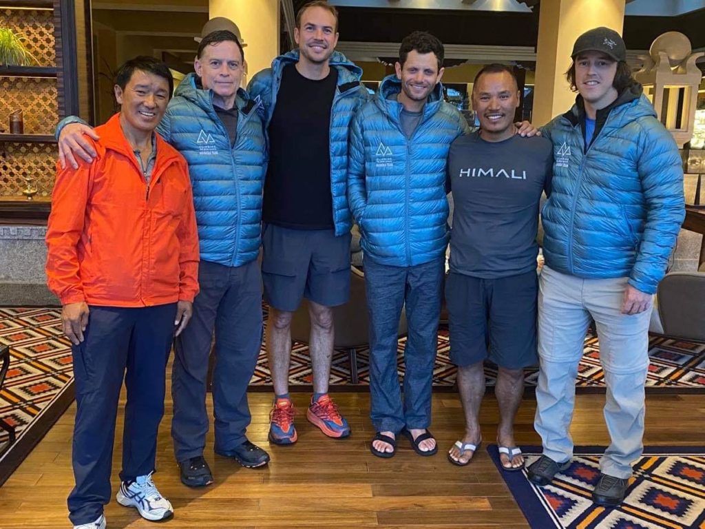 Manaslu Team in Kathmandu - Photo Tendi Sherpa