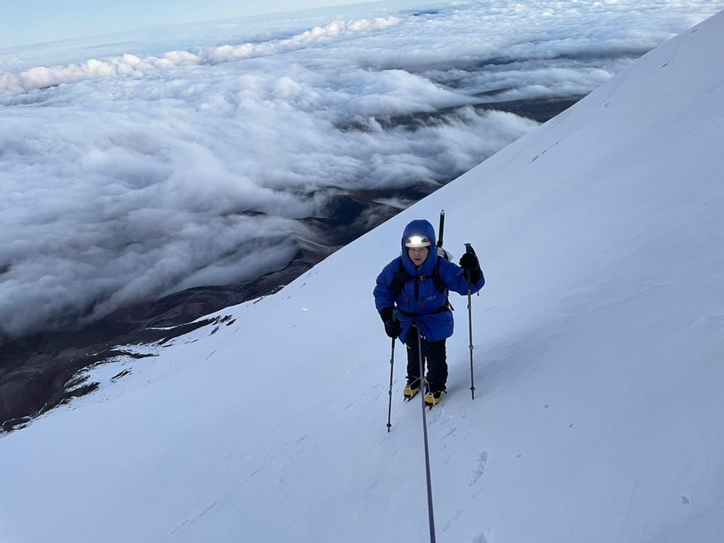 Climbing high on Chimbo - Edgar Parra