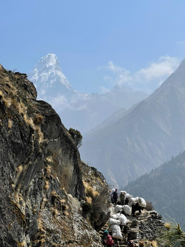 Khumbu Valley with Ama Dablam in the background - Photo Tomas Ceppi