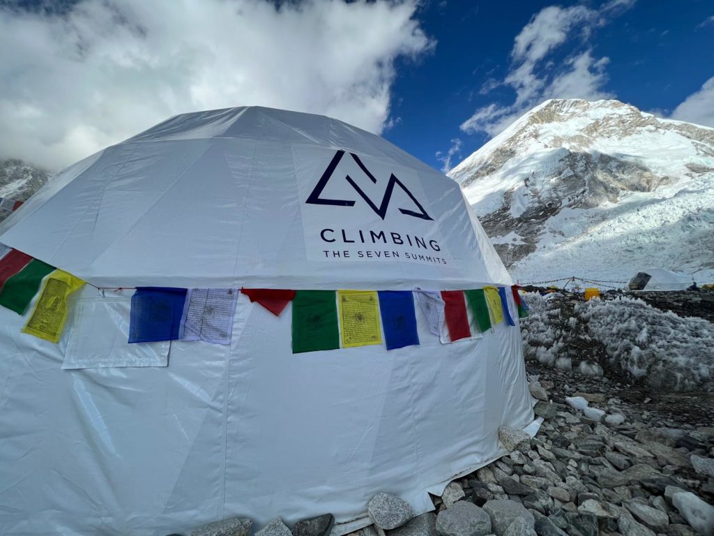 CTSS Basecamp Big Dome - Photo Mike Hamill