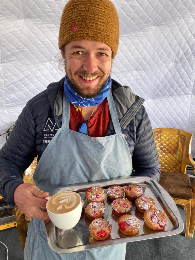 Chef Jensen and his fantastic baking