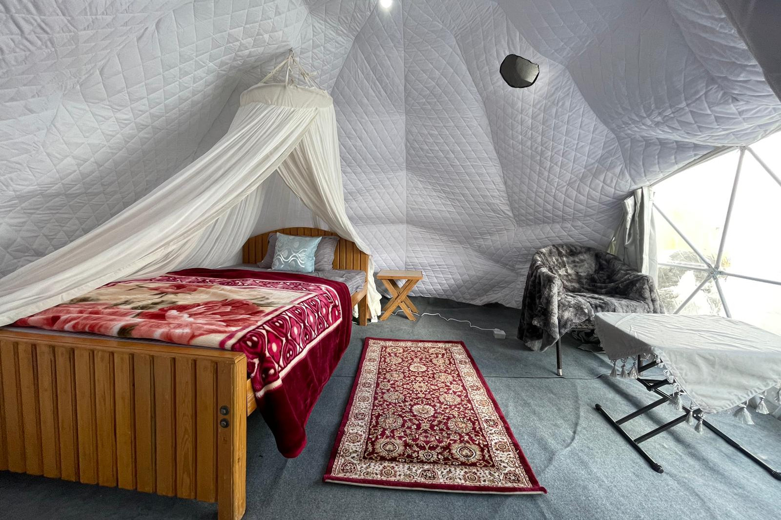 Tough to leave the comforts of the Exec domes for summit bids!